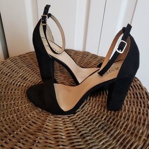 Justfab Block Strap Heel